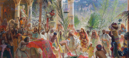Вход Господень в Иерусалим на картине Игоря Сушенка